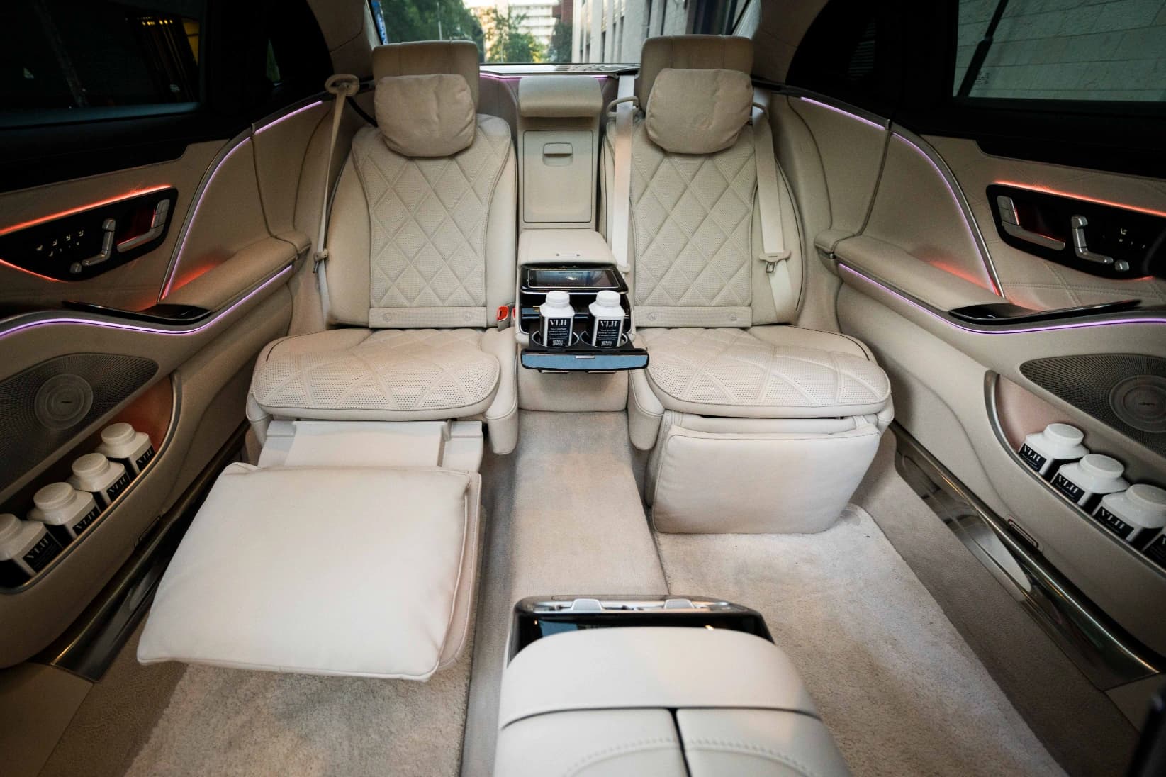 Mercedes-Maybach chauffeur car for VIP transfers in Amsterdam