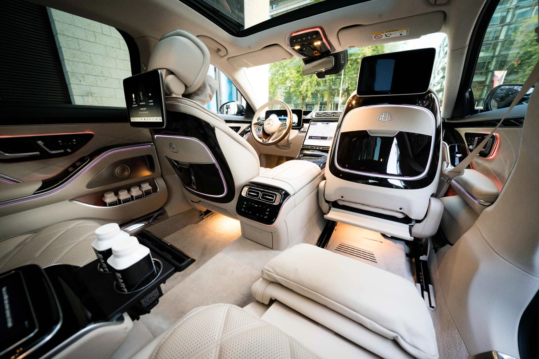 Mercedes-Maybach chauffeur car for VIP transfers in Amsterdam