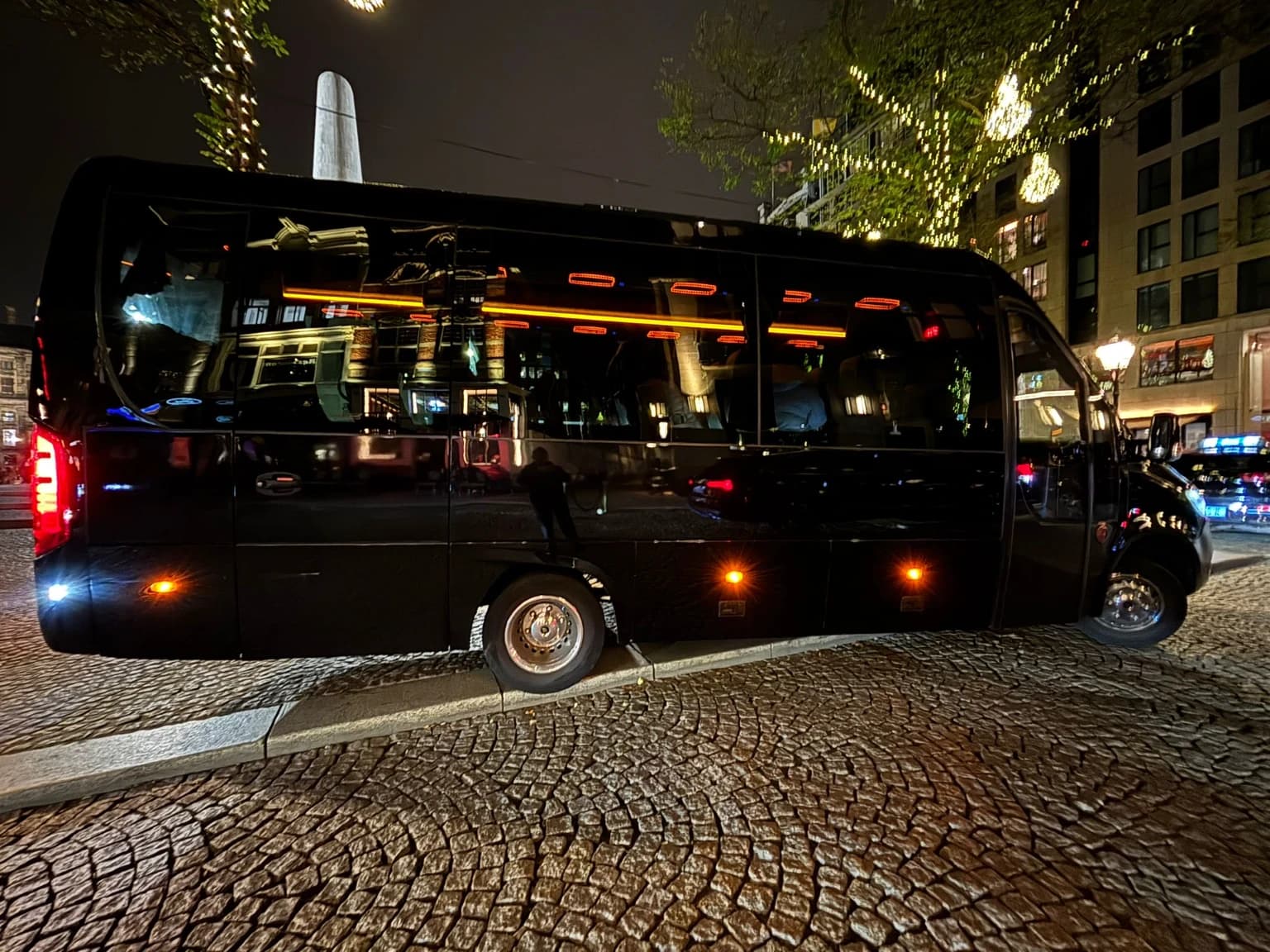 Mercedes Sprinter 20-seater minibus for group transfers in Amsterdam