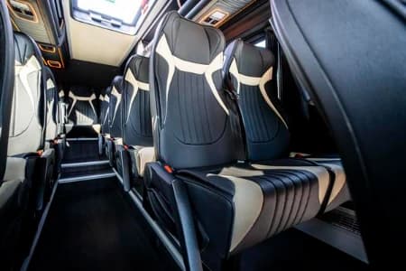 Mercedes Sprinter 20-seater minibus for group transfers in Amsterdam