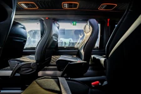 Mercedes Sprinter 20-seater minibus for group transfers in Amsterdam