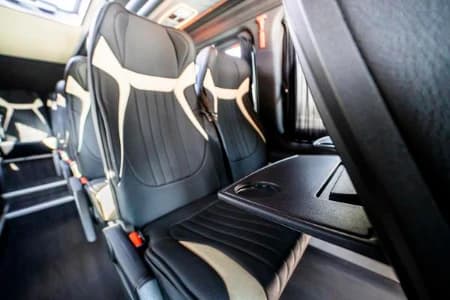 Mercedes Sprinter 20-seater minibus for group transfers in Amsterdam